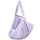 Baby Federwiege Pastell Lavender Matratze mit Schafwolle