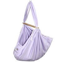 Baby Federwiege Pastell Lavender