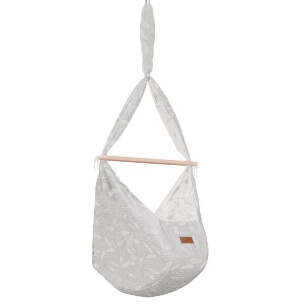 Baby Federwiege Dreamcatcher WarmGrey